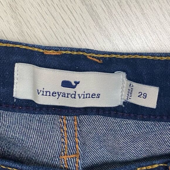 Vineyard Vines | Jamie High Rise Skinny Indigo Jeans Size 29 - Picture 8 of 10